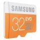 Samsung 32 Go Carte Mémoire EVO Micro SD Classe 10 sans adaptateur MB-MP32D/EU