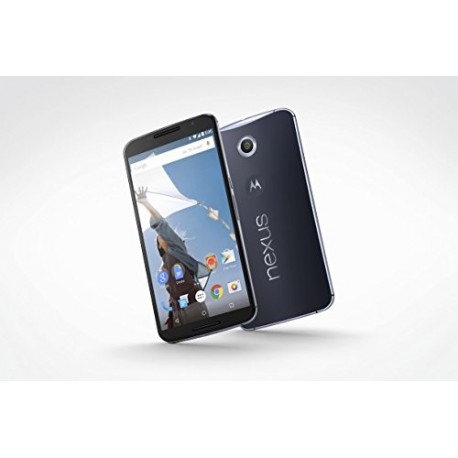 Motorola Nexus 6 Smartphone débloqué 4G (Ecran: 6 pouces - 32 Go - Nano SIM - Android 5.0 Lollipop) Bleu