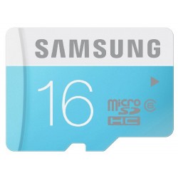 Samsung 16 Go Carte Mémoire Standard MicroSDHC Classe 6 MB-MS16D/EU