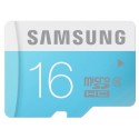 Samsung 16 Go Carte Mémoire Standard MicroSDHC Classe 6 MB-MS16D/EU