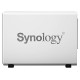 Synology DS215j Serveur de Stockage NAS pour 2 Disque dur 3,5/2,5" 800 MHz 12 To Blanc