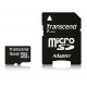 Transcend 16 Go Carte mémoire microSDHC Classe 10 avec adaptateur TS16GUSDHC10E [Emballage « Déballer sans s'énerver par Amazon 