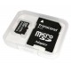 Transcend 16 Go Carte mémoire microSDHC Classe 10 avec adaptateur TS16GUSDHC10E [Emballage « Déballer sans s'énerver par Amazon 