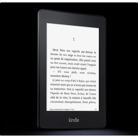 Kindle Paperwhite 3G, Écran Haute Résolution 6" (212 ppp) avec éclairage intégré et Wi-Fi + 3G gratuit