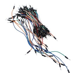 65pcs Câble Fil Connection Breadboard Plaque Platine d'Essai PCB Test Circuit