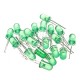 CroLED® LOT 100 DIODES ELECTROLUMINESCENTES LED DEL 5 COULEURS