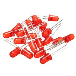 CroLED® LOT 100 DIODES ELECTROLUMINESCENTES LED DEL 5 COULEURS