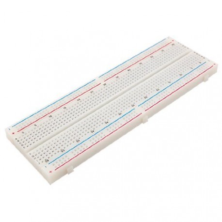 Breadboard Carte d'Expérimentation 830 Points sans Soudure Solderless